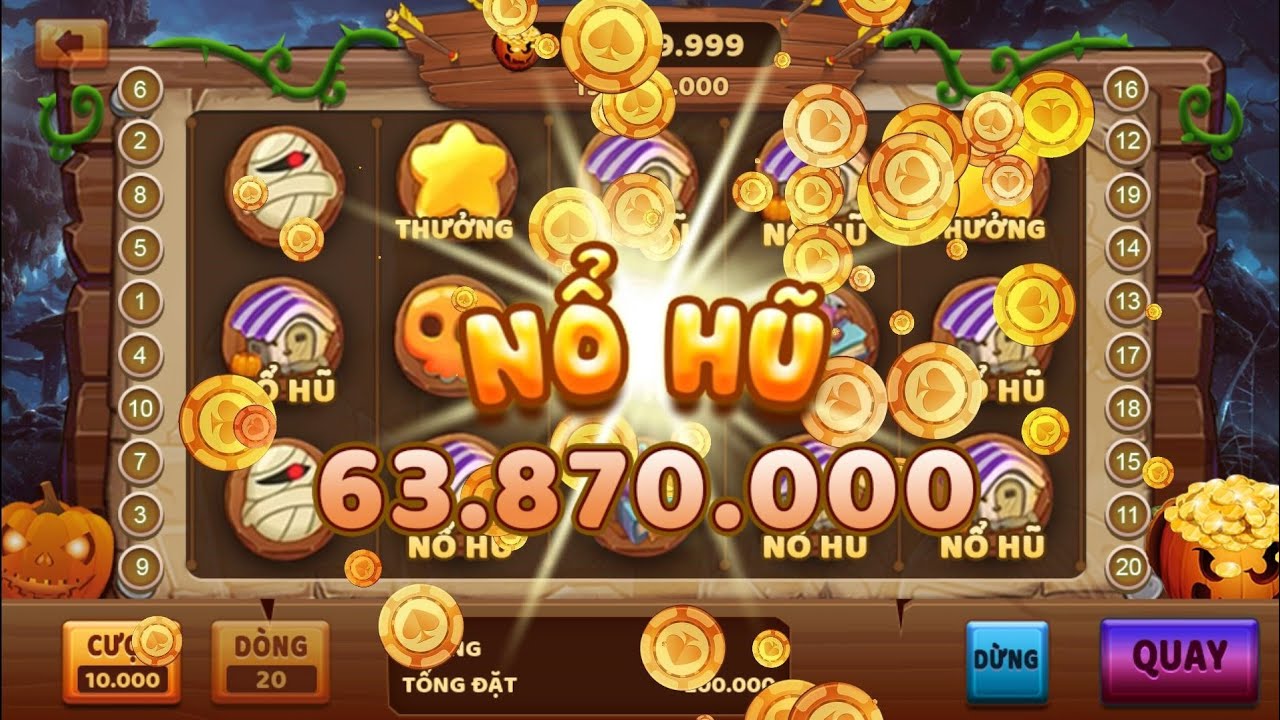 Hình ảnh jackpot nổ hũ lũy tiến với số tiền thưởng liên tục tăng cao.